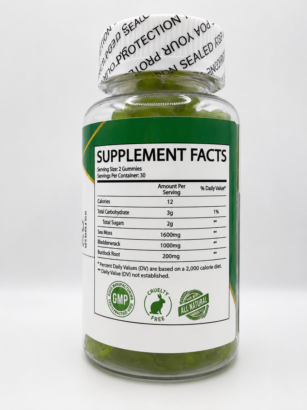 Mossé Sea Moss Gummies | Wildcrafted Sea Moss Supplement