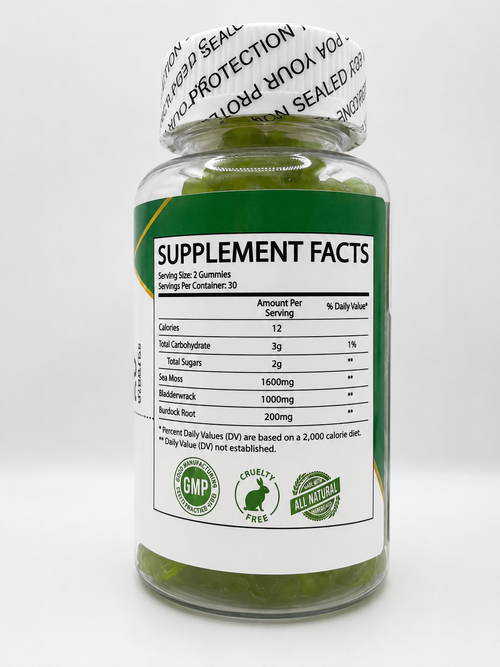 Mossé Sea Moss Gummies | Wildcrafted Sea Moss Supplement