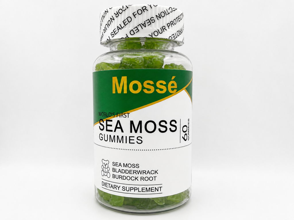 Mossé Sea Moss Gummies | Wildcrafted Sea Moss Supplement